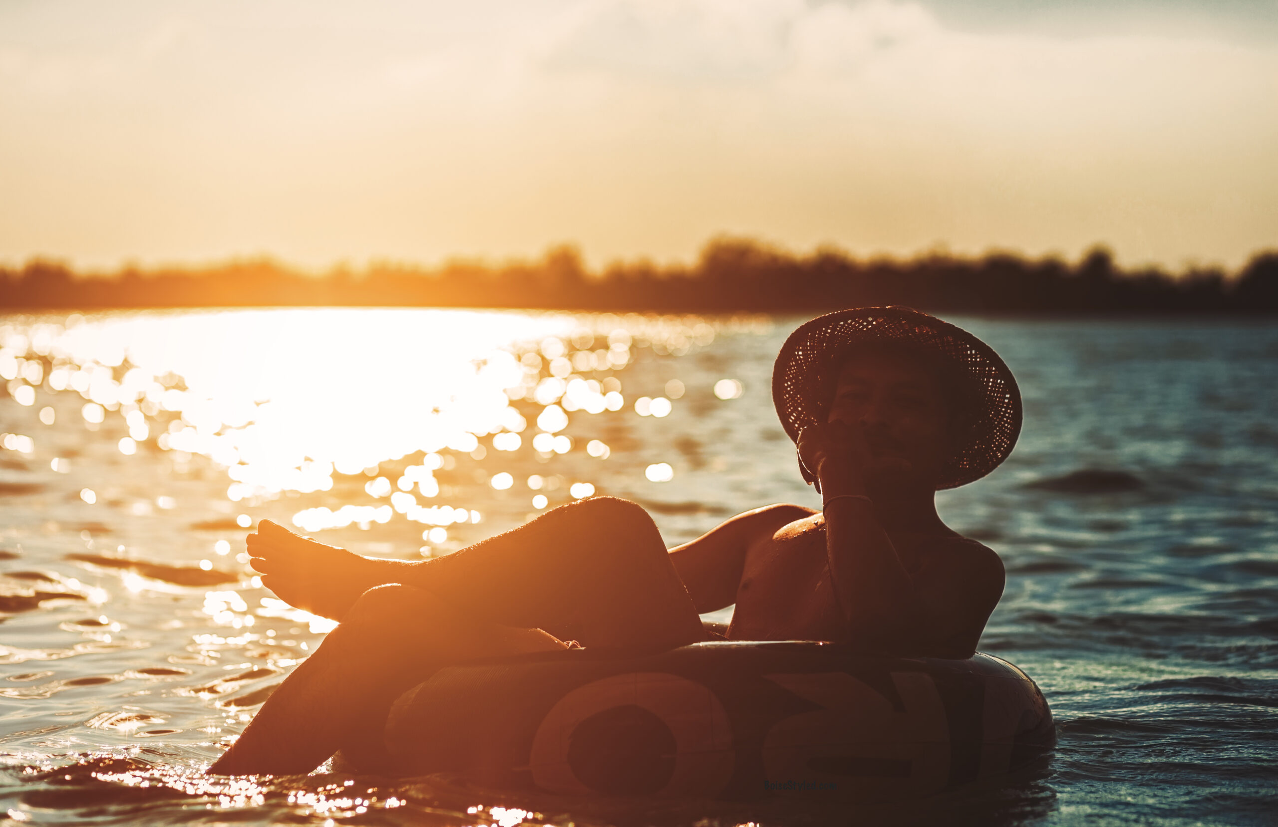 Floating the Boise River